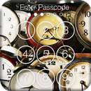 Estilo retro bloqueo de reloj APK