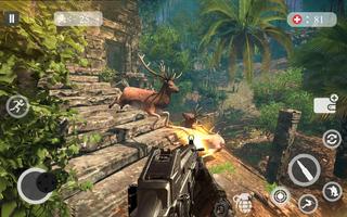 Deer Hunt Games 2019- Sniper Hunting Safari Games Ekran Görüntüsü 1