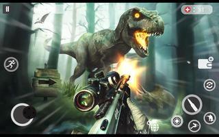 Dinosaurier Jagd Spiele 2018 - Dinosaurier-Shooter Plakat