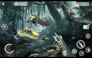 Dinosaur Hunt Games 2019- Dinosaur Shooting Game syot layar 1