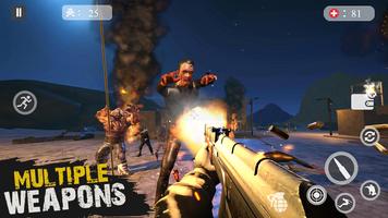 Jogos de ataque de zumbi imagem de tela 3