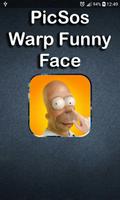 PicSos : Warp Funny Face Maker الملصق