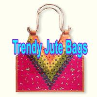 Trendy Jute Bags Affiche