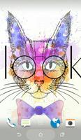 Cat Air Kertas Dinding Wallpaper poster