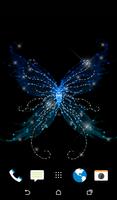 Glitter Butterfly Wallpaper screenshot 1