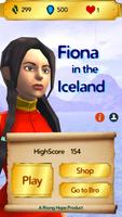 Fiona in the Iceland Affiche
