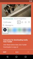 Video | Photo | GIF | Mp3 Downloader for Tumblr 포스터