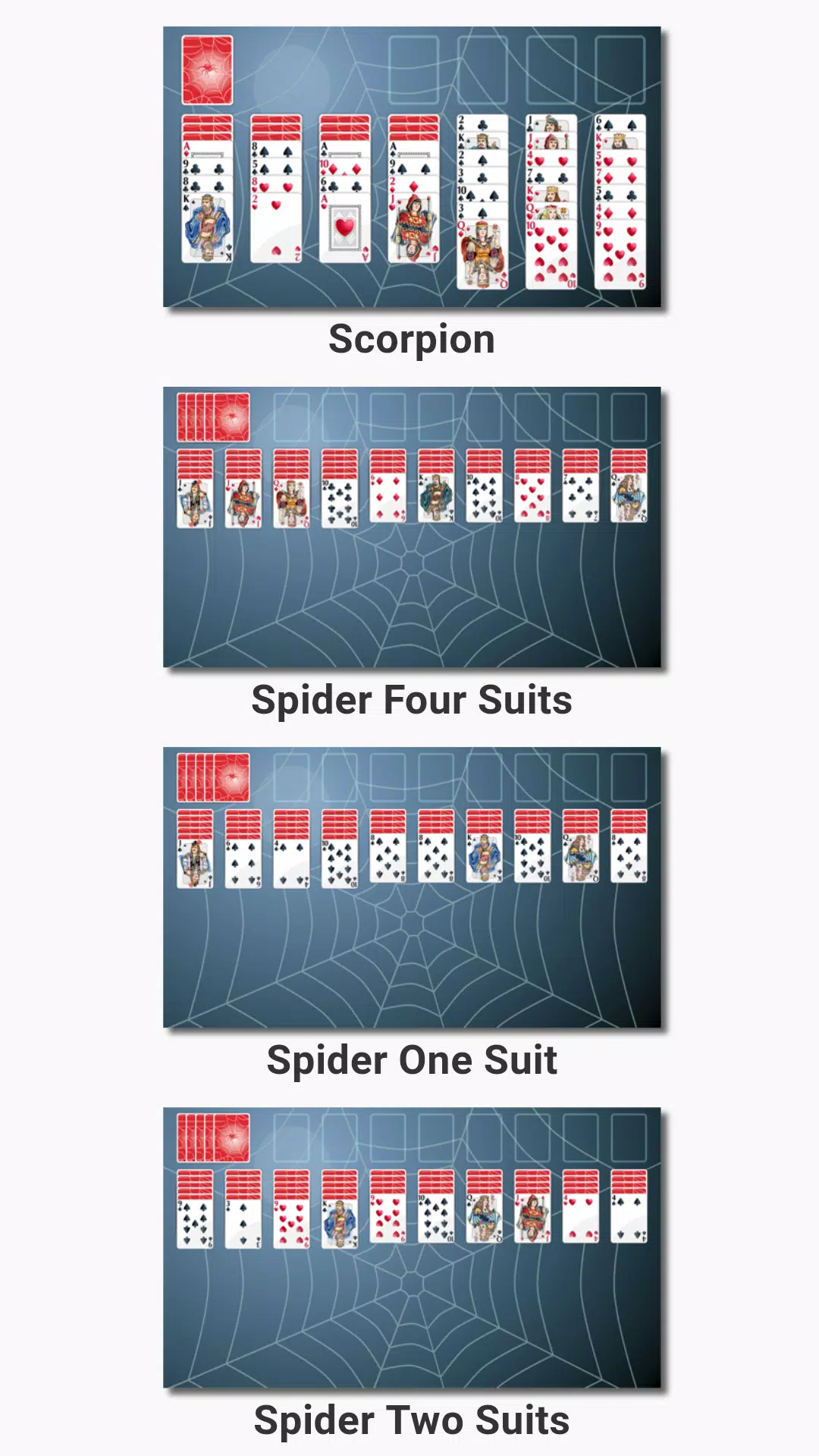 Scorpion Spider Solitaire 2 Suit 1.0 Free Download