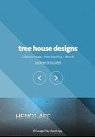 Conception de maisons en arbre Affiche