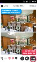 Buscar las diferencias: Rooms captura de pantalla 2