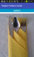 Napkin Folders Guide poster