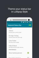 Material Status Bar โปสเตอร์