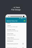 Material Status Bar скриншот 1