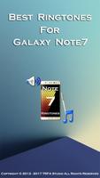 注7のためのベスト着メロ - Galaxy Note 7 ポスター