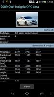 Car Specifications capture d'écran 3