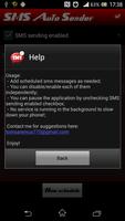 SMS Auto Sender capture d'écran 3