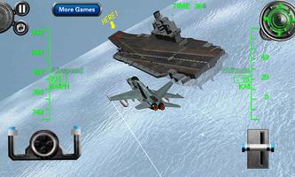 3D Aircraft Carrier Sim Affiche