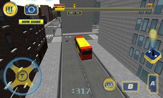 3D Bus Driving Simulator capture d'écran 2