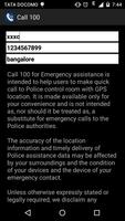 Call 100 App Bangalore Police Ekran Görüntüsü 2