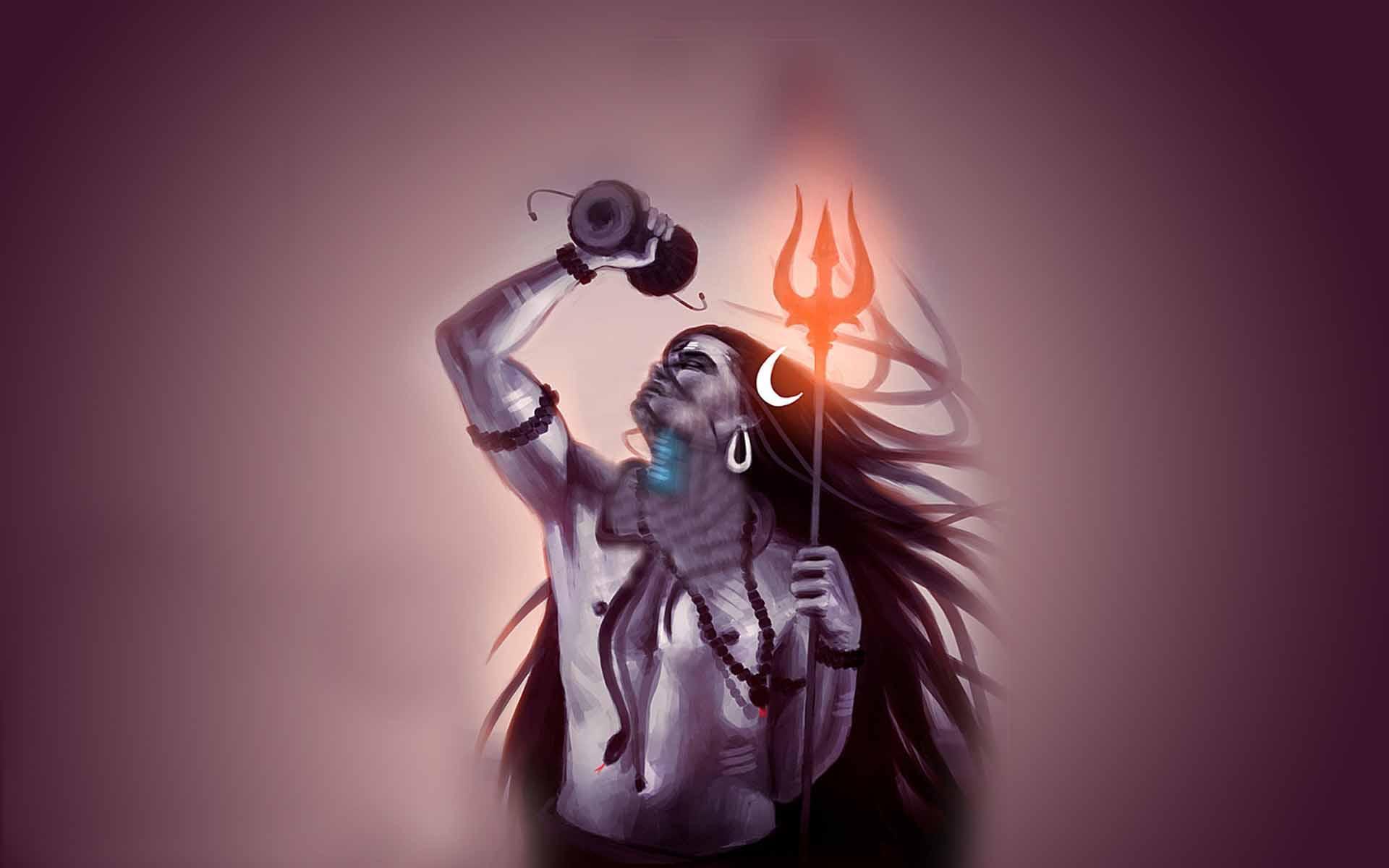 angry shiva wallpaper hd