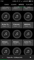 Dark Music Player ♫ تصوير الشاشة 2