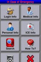 In Case of Emergency (ICE) poster