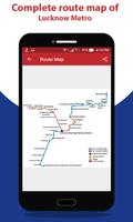 Lucknow Metro Route Map & Fare capture d'écran 3