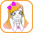 Loli Coloring Free Games أيقونة