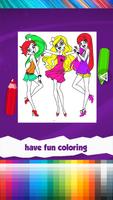 Loli Coloring Free Games تصوير الشاشة 1