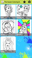 The Queen Coloring Book HD Affiche