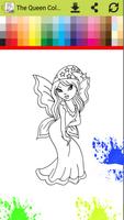 The Queen Coloring Book HD capture d'écran 3