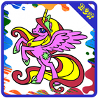 Coloring Little Pony Unicorn World icon