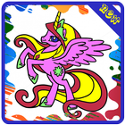 Coloring Little Pony Unicorn World アイコン