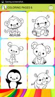 Animals Baby Kids Coloring capture d'écran 3