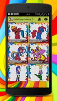 Little Pony Coloring Pages 포스터