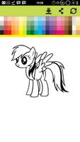 Pony Coloring Games Book Pages 截圖 3