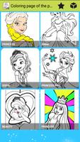 Princess Libby Coloring Book Affiche