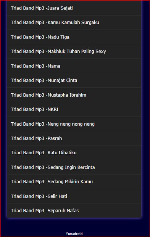 triad pasrah mp3 download Dangdut mix pasrah mp4 hd video download 48. 246. 200. 35. Bc.