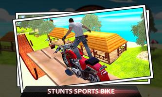 Super Bike Stunt Master retraso en el motociclismo captura de pantalla 1