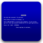 Blue Screen of Death icon