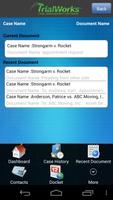 TrialWorks App screenshot 2