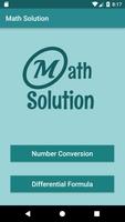 Math Solution الملصق