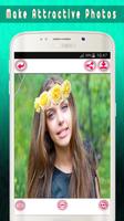 Flower Crown -Photo collage اسکرین شاٹ 1