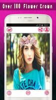 Flower Crown -Photo collage اسکرین شاٹ 2