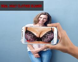 Real Xray Clothes Scaner Joke Plakat