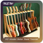 DIY Wooden Guitar Stand Tutorials icône
