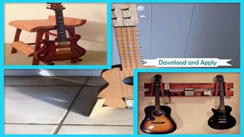 DIY Wooden Guitar Stand Tutorials capture d'écran 2