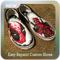 Easy Repaint Custom Shoes