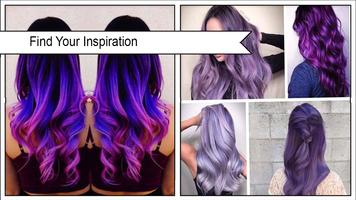 Shiny Geode Hair Color Ideas Affiche