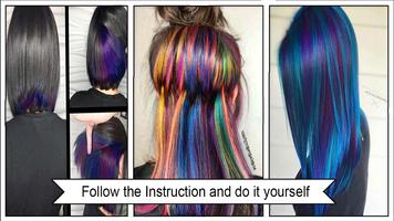 Shiny Geode Hair Color Ideas Ekran Görüntüsü 2
